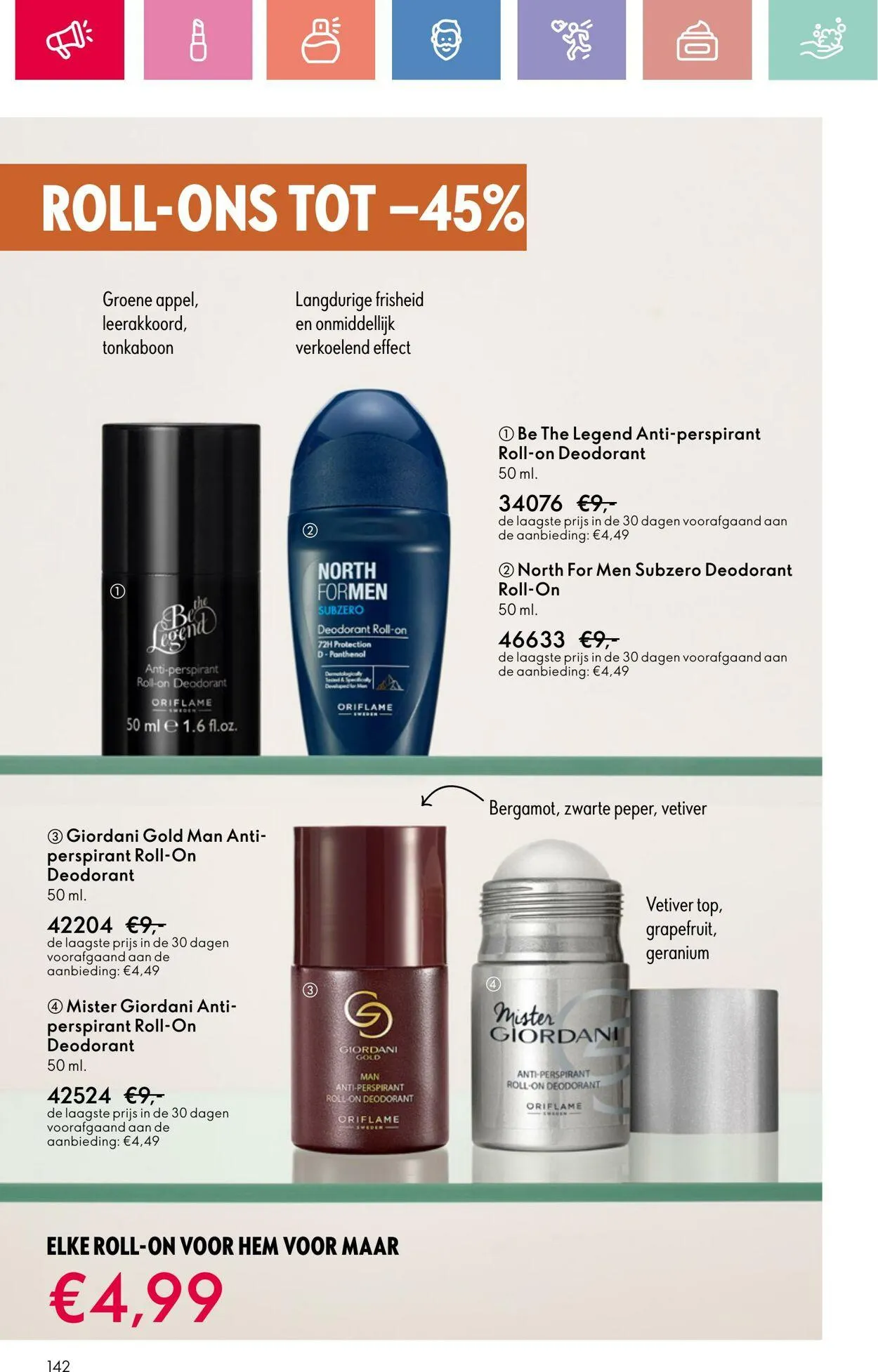 Oriflame Actuele folder van 24 augustus tot 7 september 2025 - Folder pagina 142