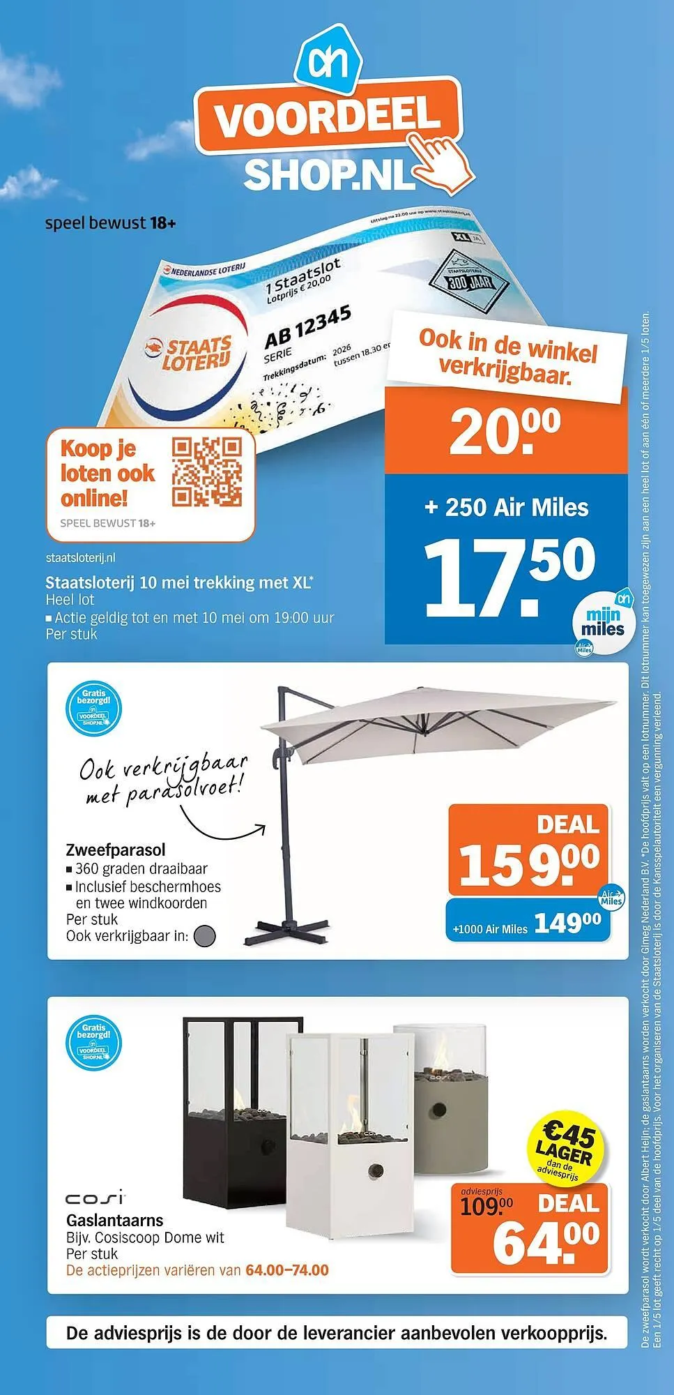Albert Heijn folder van 4 mei tot 10 mei 2026 - Folder pagina 1