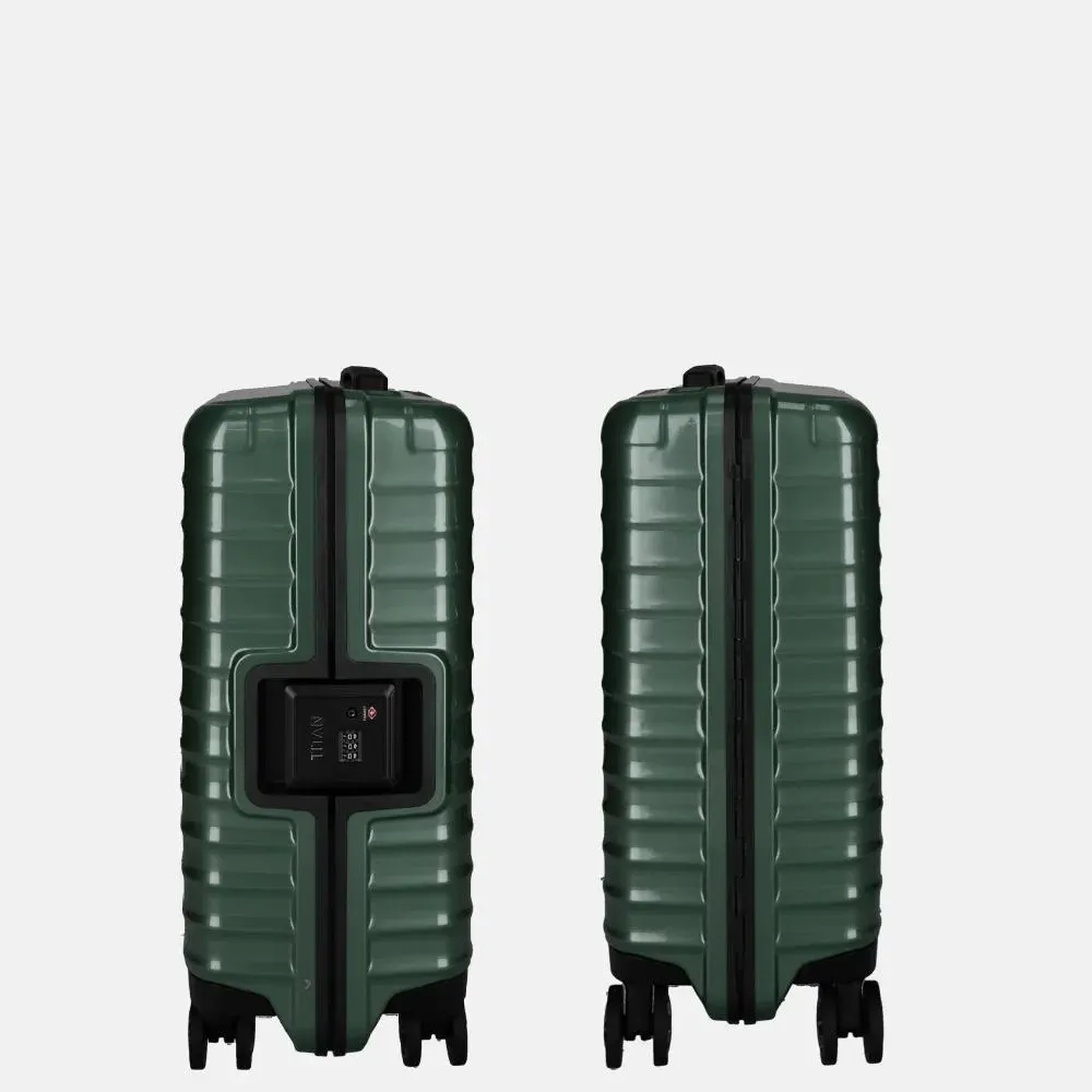 Titan Litron spinner FRAME handbagage koffer 55 cm traubengrun