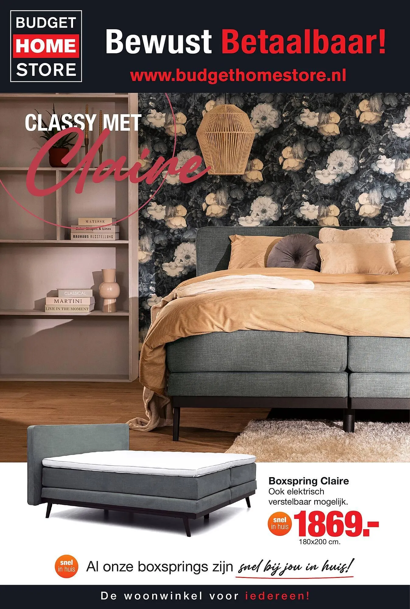 Budget Home Store folder van 24 maart tot 6 april 2025 - Folder pagina 1