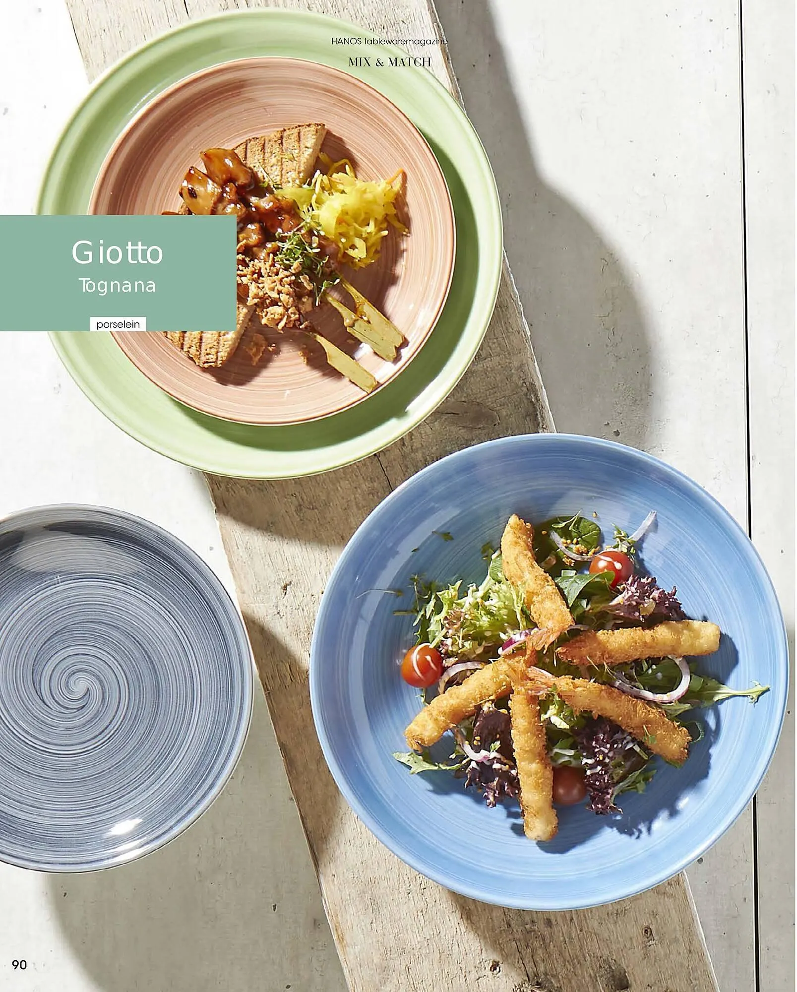 HANOS Tableware Magazine 2023-2024 van 1 januari tot 30 april 2024 - Folder pagina 90