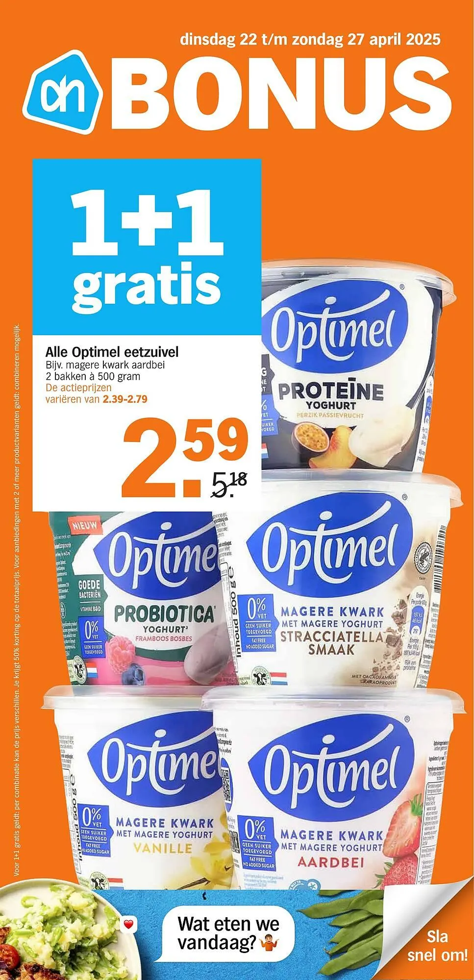 Albert Heijn folder van 21 april tot 27 april 2025 - Folder pagina 1