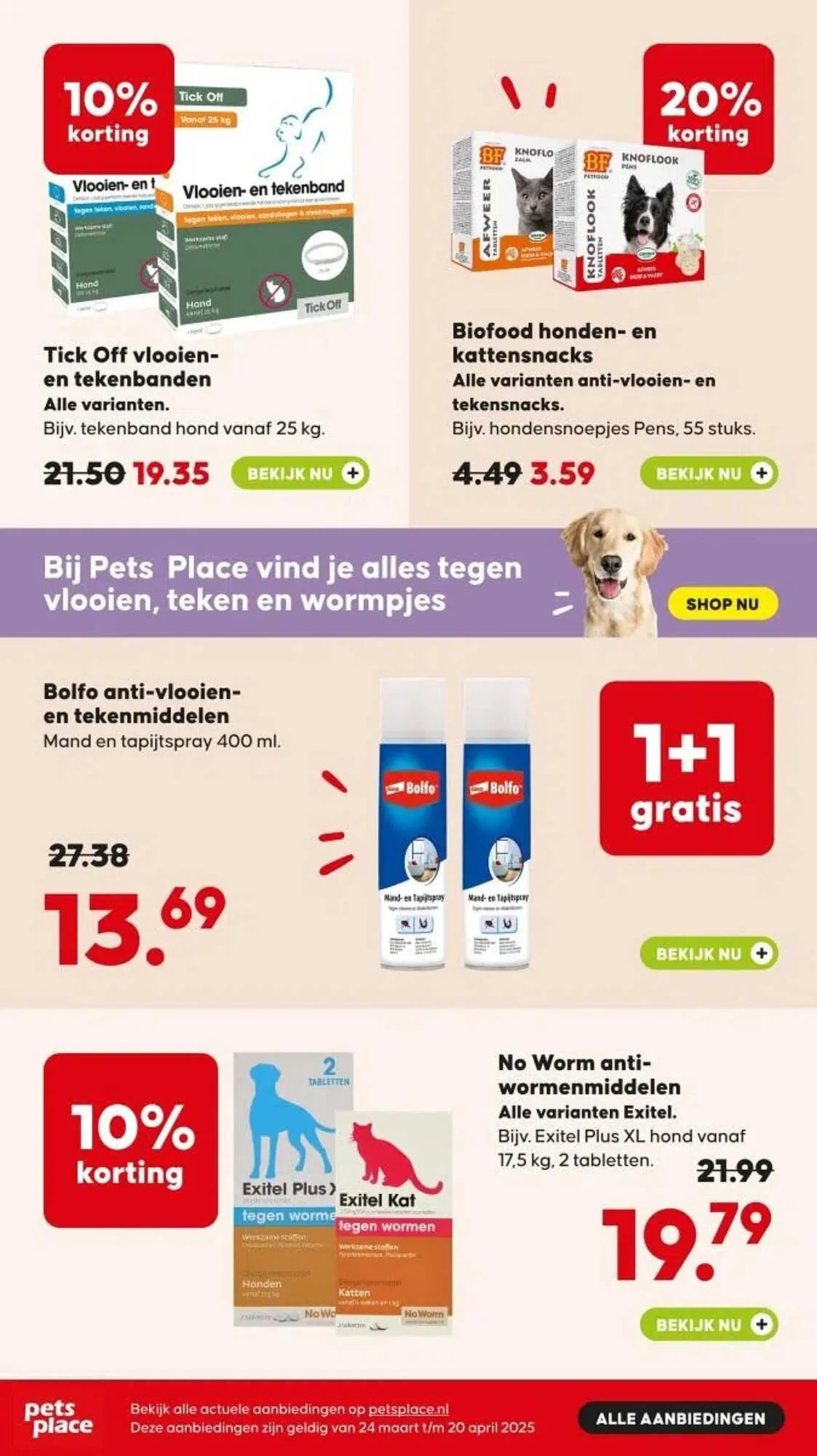Pets Place folder van 6 april tot 15 april 2025 - Folder pagina 3