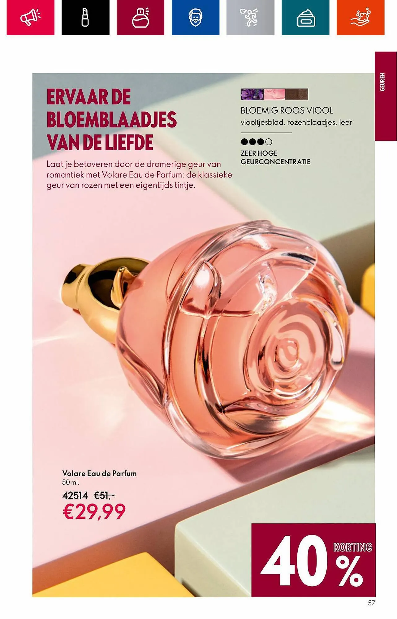 Oriflame folder van 18 juli tot 1 augustus 2023 - Folder pagina 57