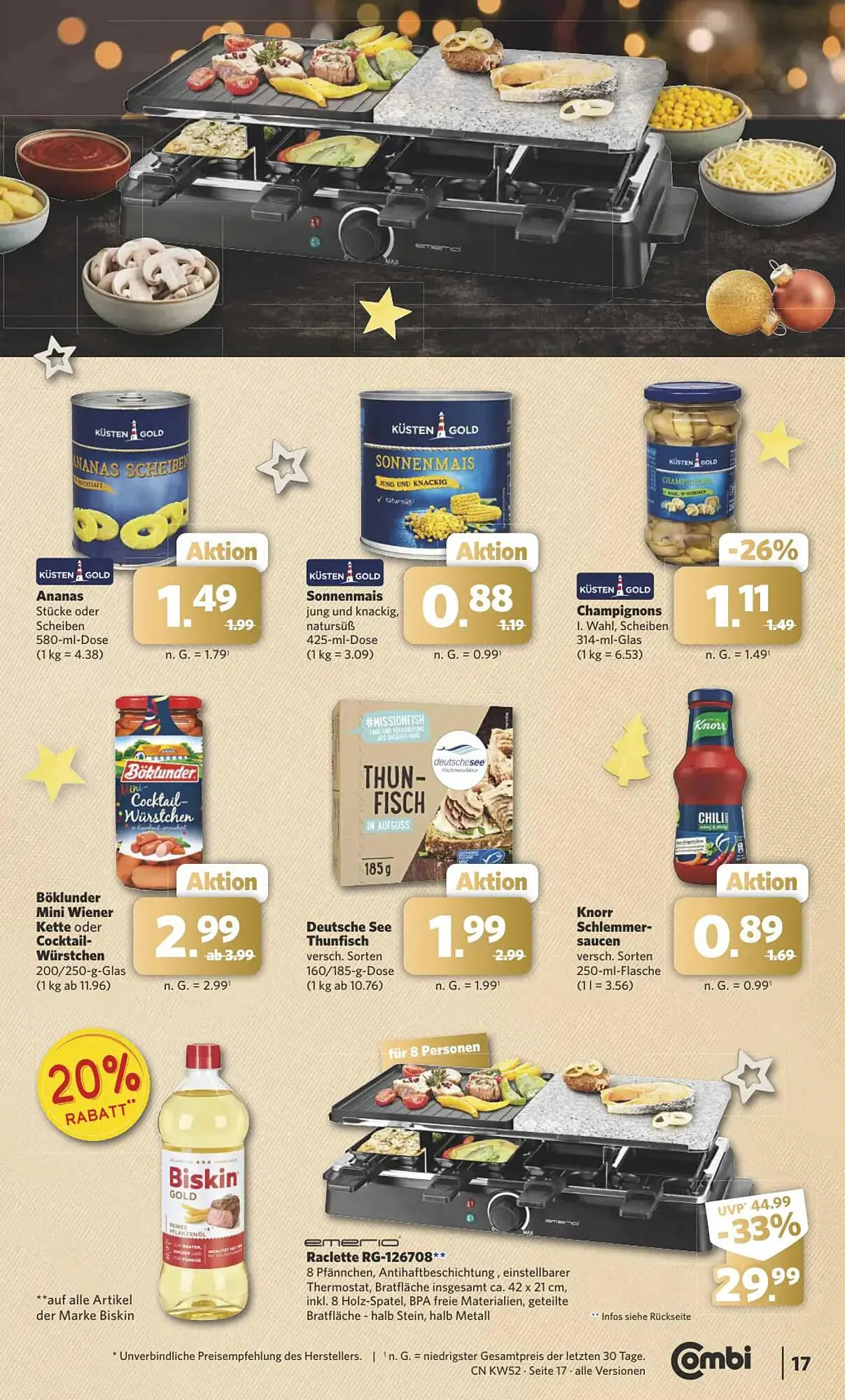 Combi Markt DE folder van 22 december tot 27 december 2025 - Folder pagina 17
