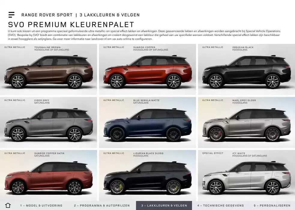 Range Rover Sport van 20 november tot 30 juni 2025 - Folder pagina 13