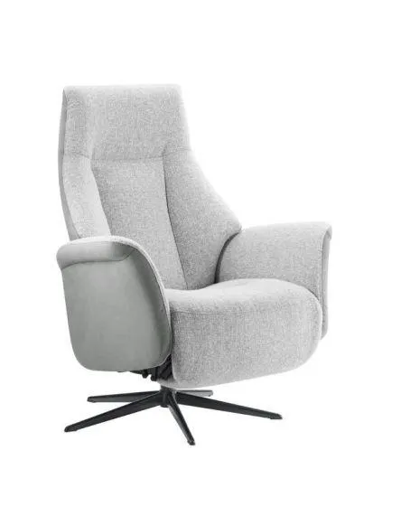 Relaxfauteuil Hessa M grijs