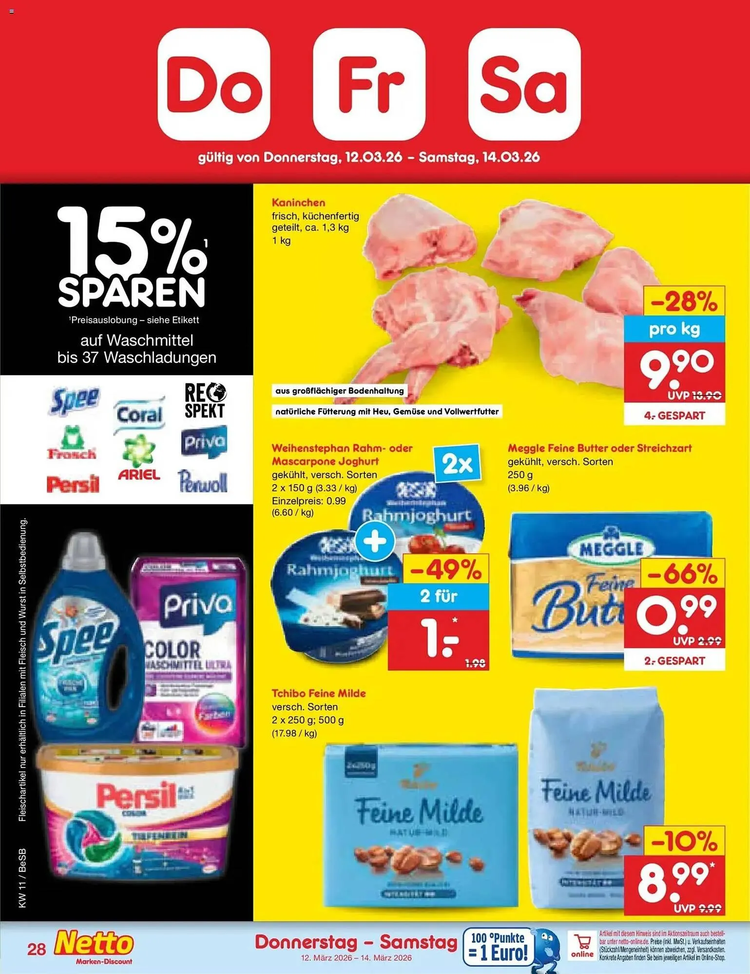 Netto Marken-Discount DE folder van 9 maart tot 14 maart 2026 - Folder pagina 44