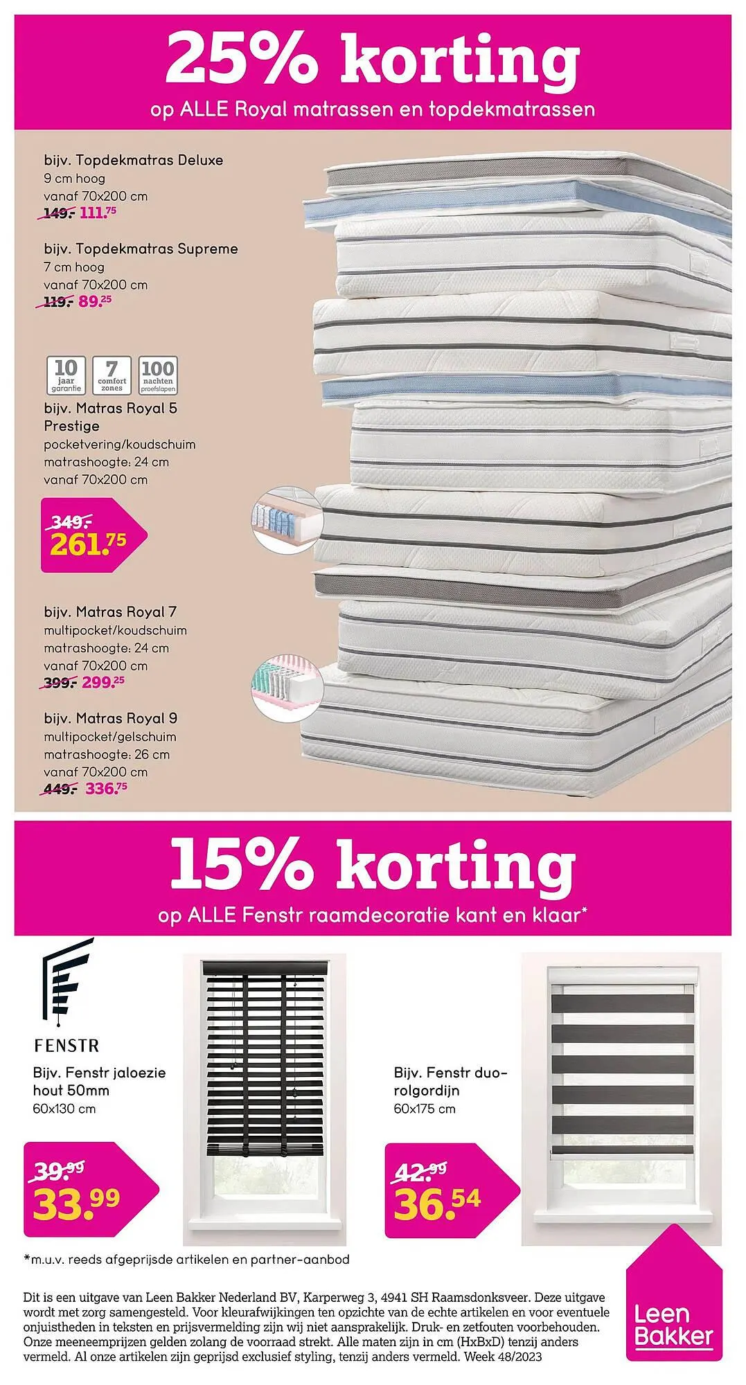 Leen Bakker folder van 28 november tot 17 december 2023 - Folder pagina 20