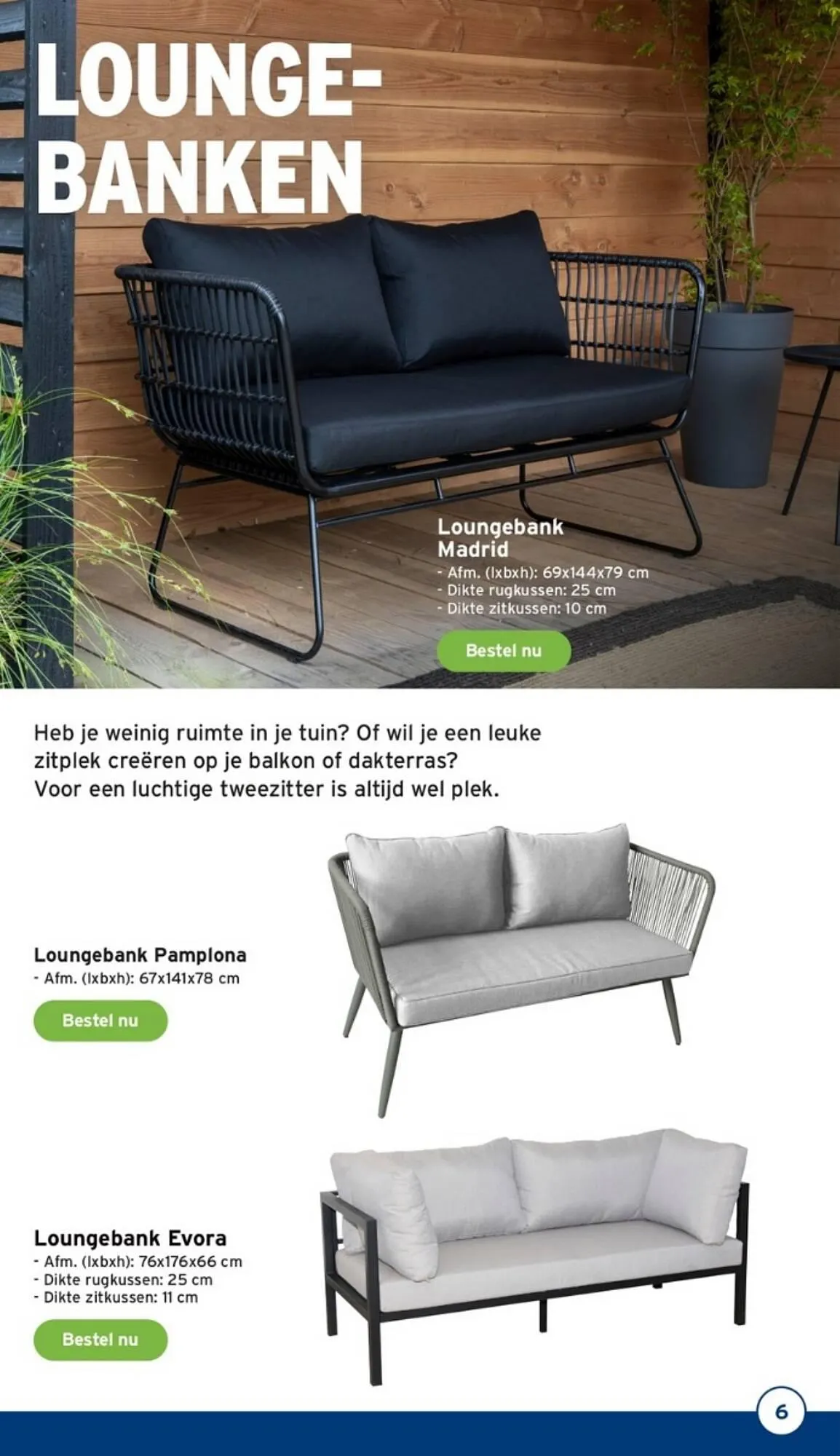 GAMMA tuinmagazine meubels van 7 mei tot 31 juli 2023 - Folder pagina 6