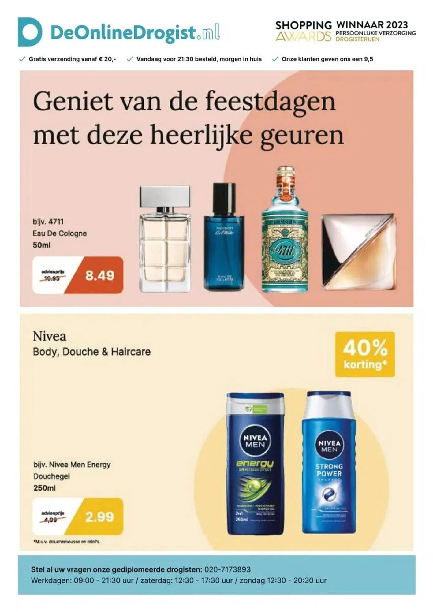 De Online Drogist folder - 1