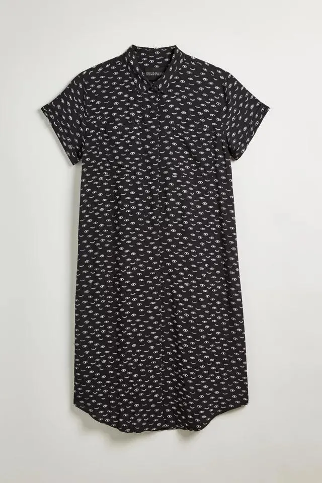 WILDFANG The Empower Shirt Dress