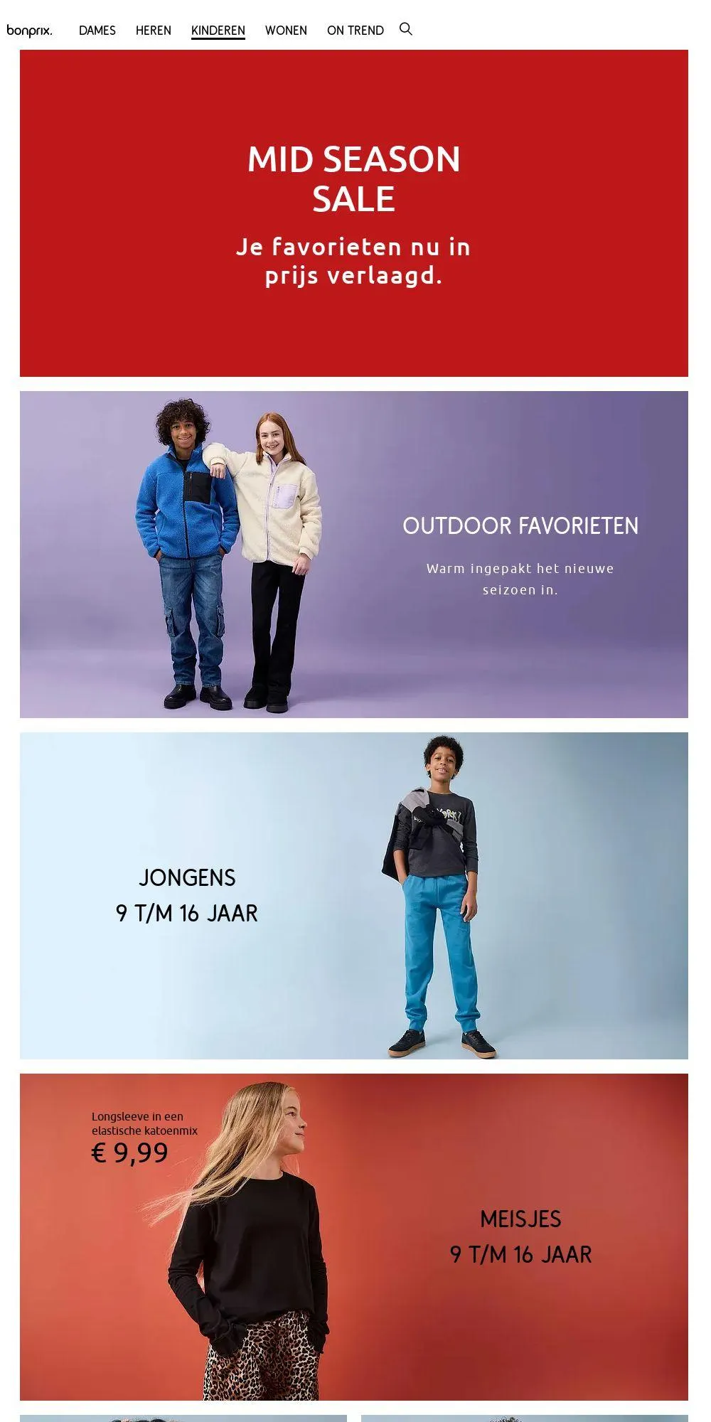 Bonprix Actuele folder van 13 oktober tot 19 oktober 2025 - Folder pagina 1