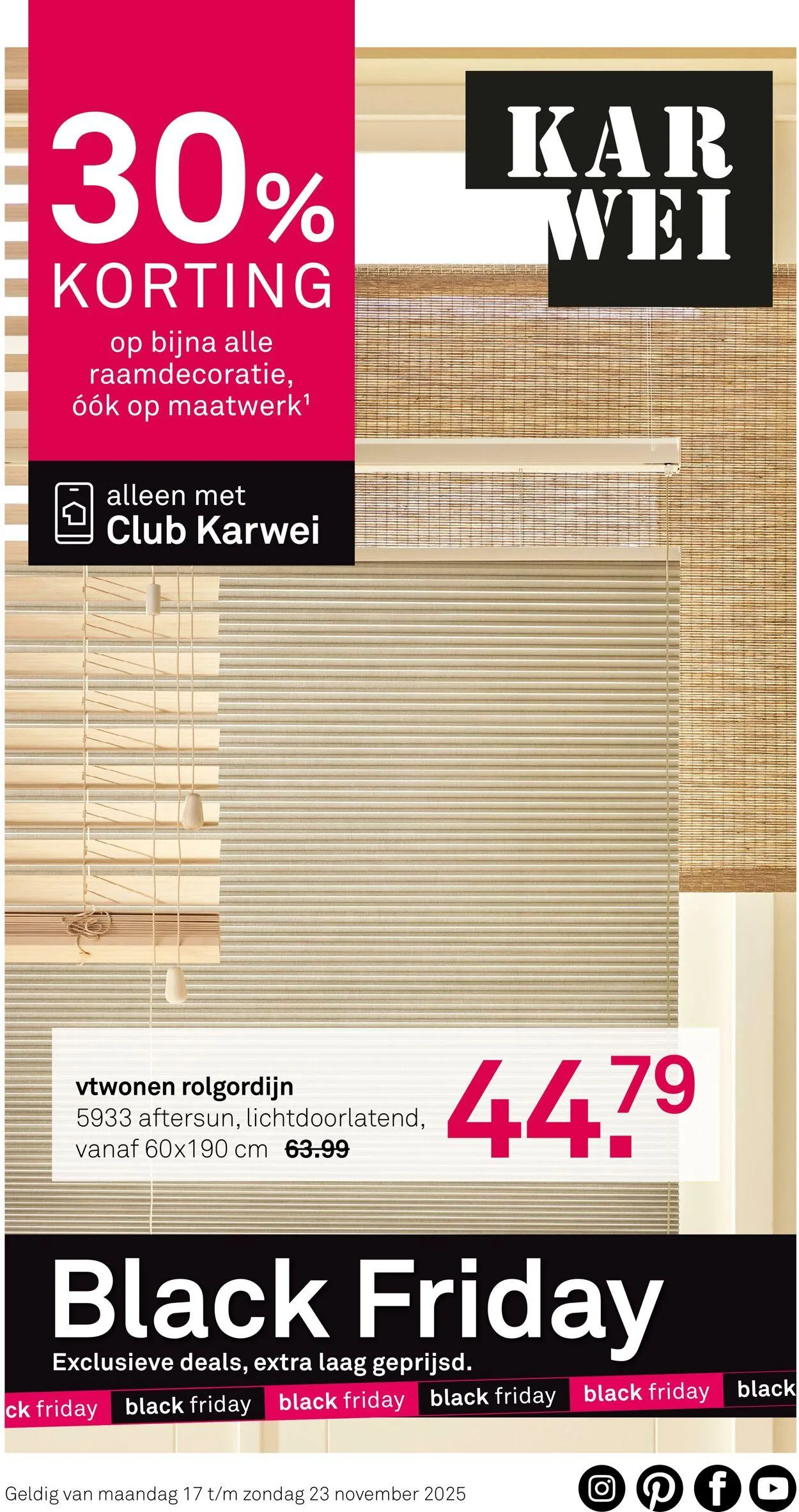 Karwei Actuele folder van 17 november tot 23 november 2025 - Folder pagina 1