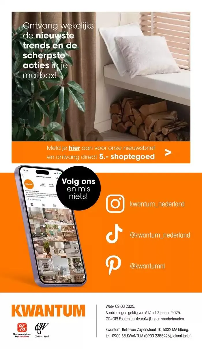 Kwantum Folder - Wk 2-3 Nl Kwantum Folder van 5 januari tot 12 januari 2025 - Folder pagina 17