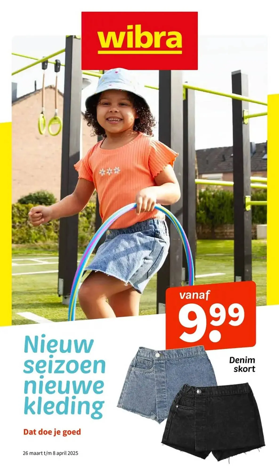 Wibra folder van 26 maart tot 8 april 2025 - Folder pagina 1