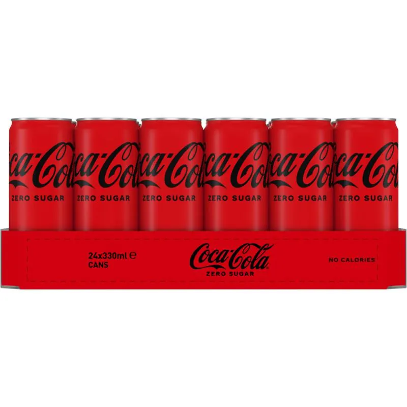 Coca-Cola Zero sugar tray
