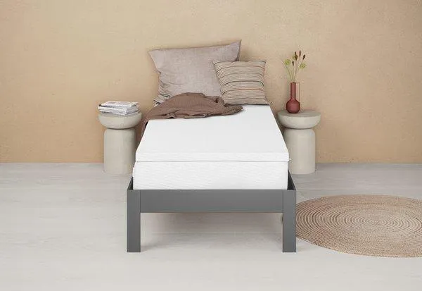Topper 90x200cm GOLD T30 weiss/weiss WELLPUR