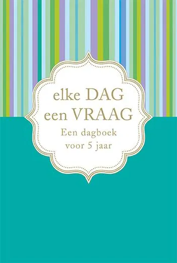 Elke dag een vraag - dagboek voor vijf jaar