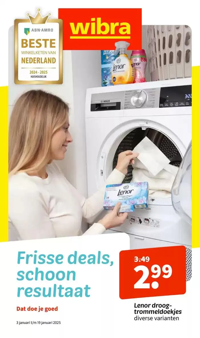 Wibra folder van 1 januari tot 31 januari 2025 - Folder pagina 1