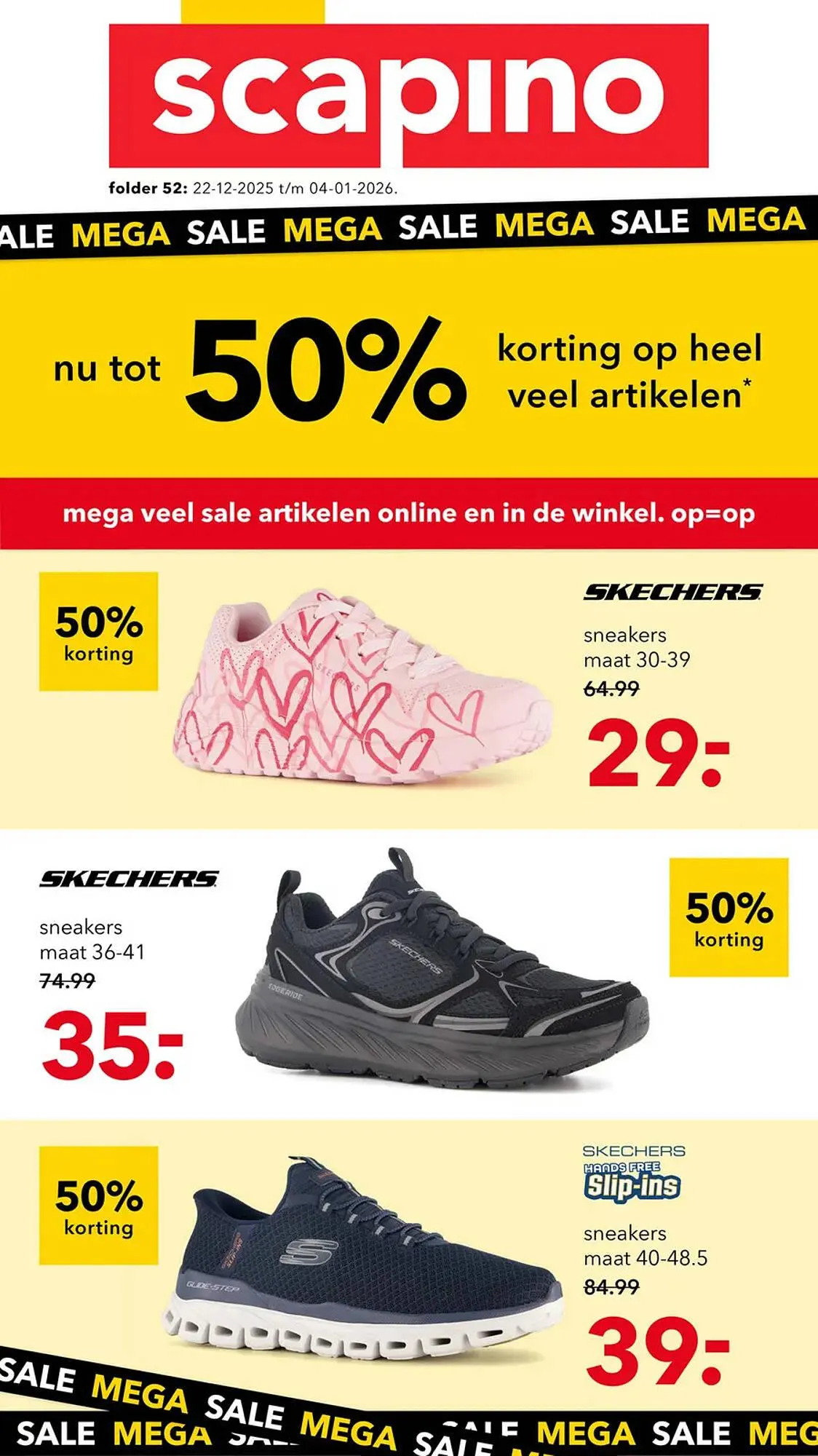 Scapino folder van 22 december tot 4 januari 2026 - Folder pagina 1