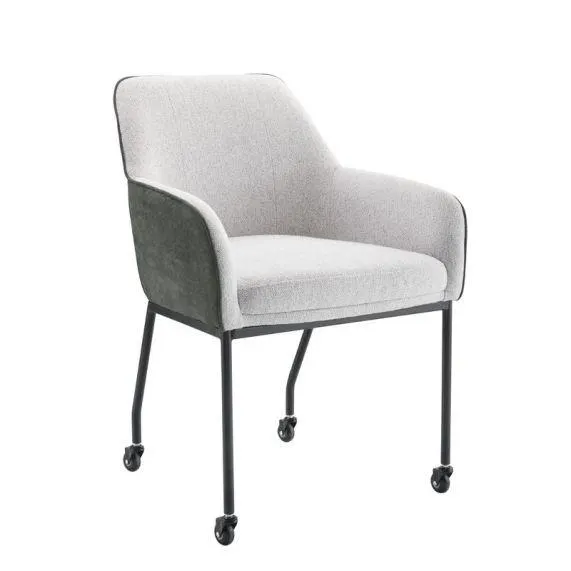 Eetkamerstoel Jartani grijs antraciet