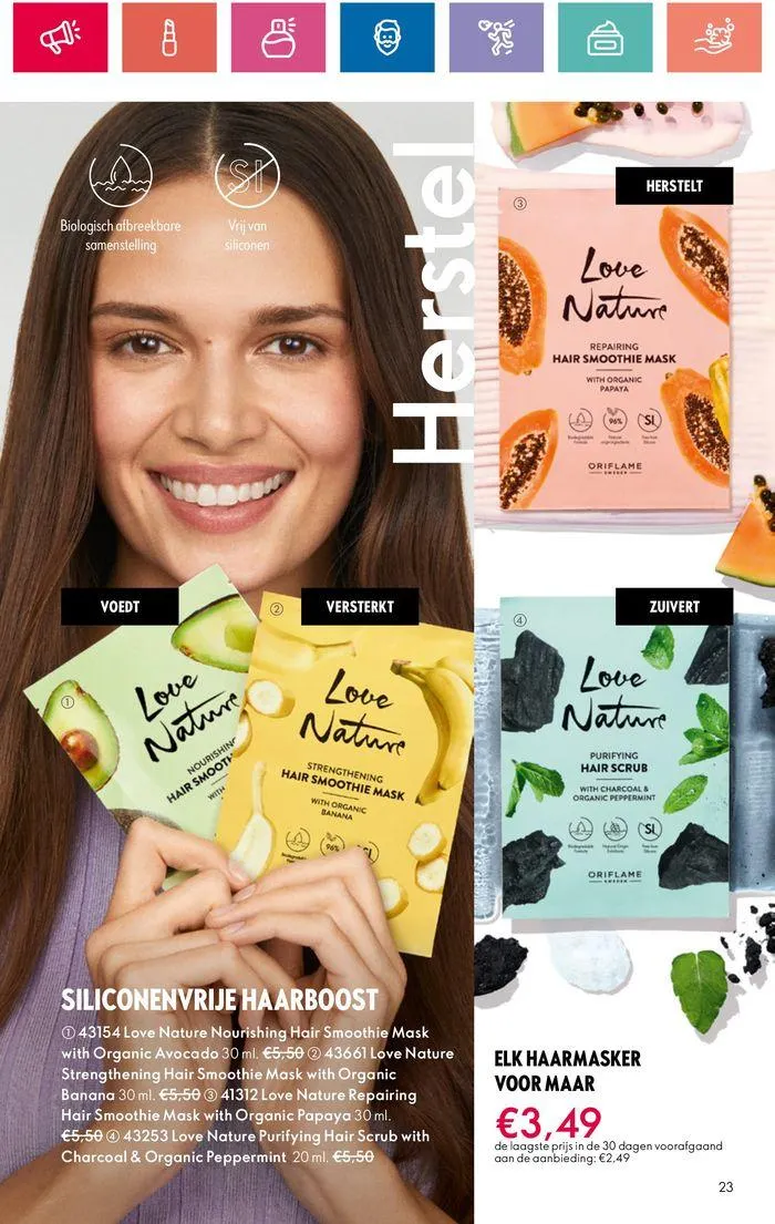 ORIFLAME folder! van 30 mei tot 13 juni 2024 - Folder pagina 23