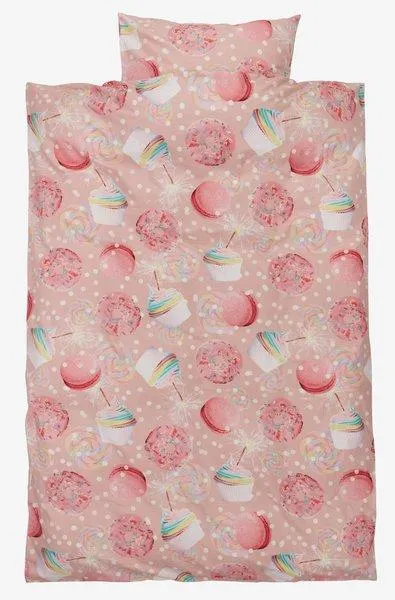 Pussilakanasetti BINE 150x210 roosa