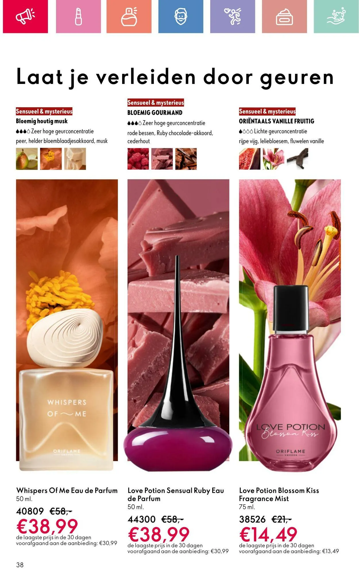 Oriflame Actuele folder van 24 augustus tot 7 september 2025 - Folder pagina 38
