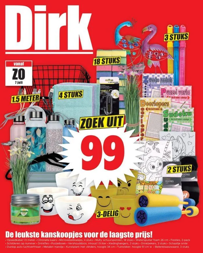 Actuele speciale acties van 7 juli tot 13 juli 2024 - Folder pagina 1