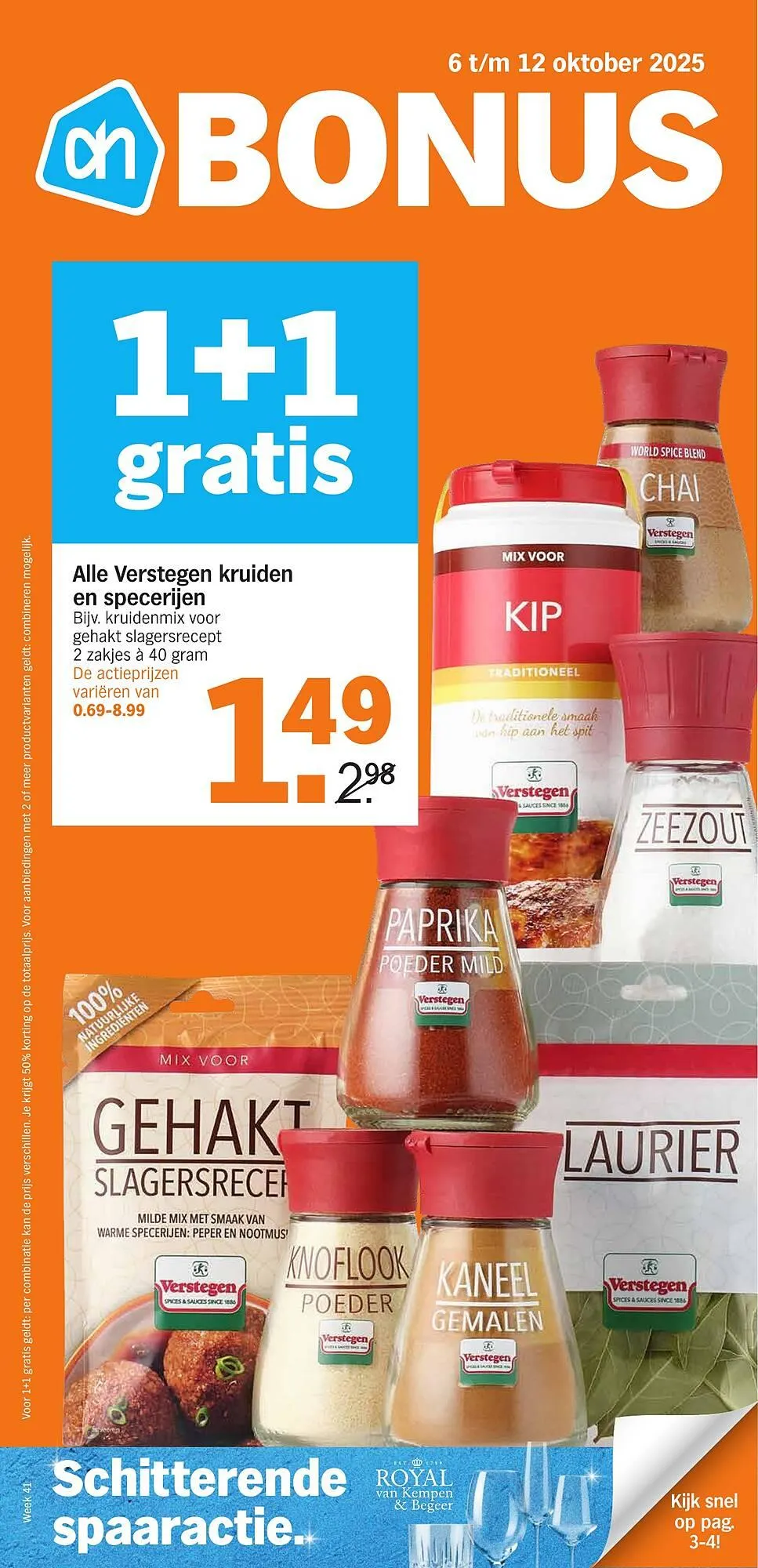 Albert Heijn folder van 6 oktober tot 12 oktober 2025 - Folder pagina 1