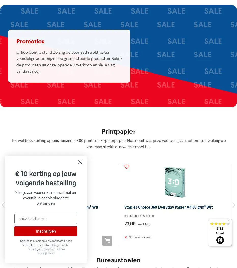 Office Centre Actuele folder van 11 september tot 24 september 2023 - Folder pagina 1