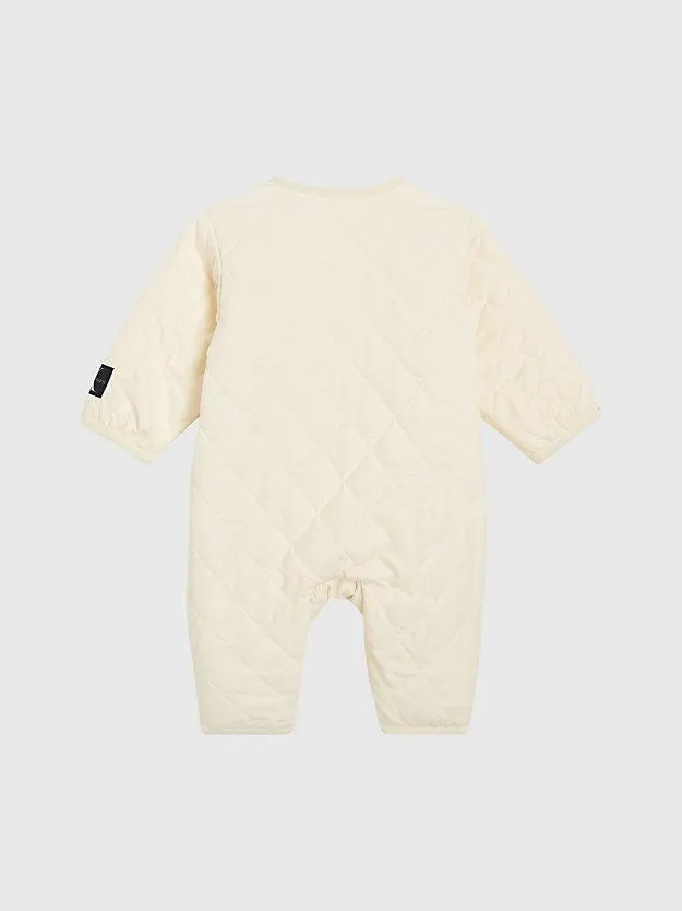 Newborn doorgestikte onesie