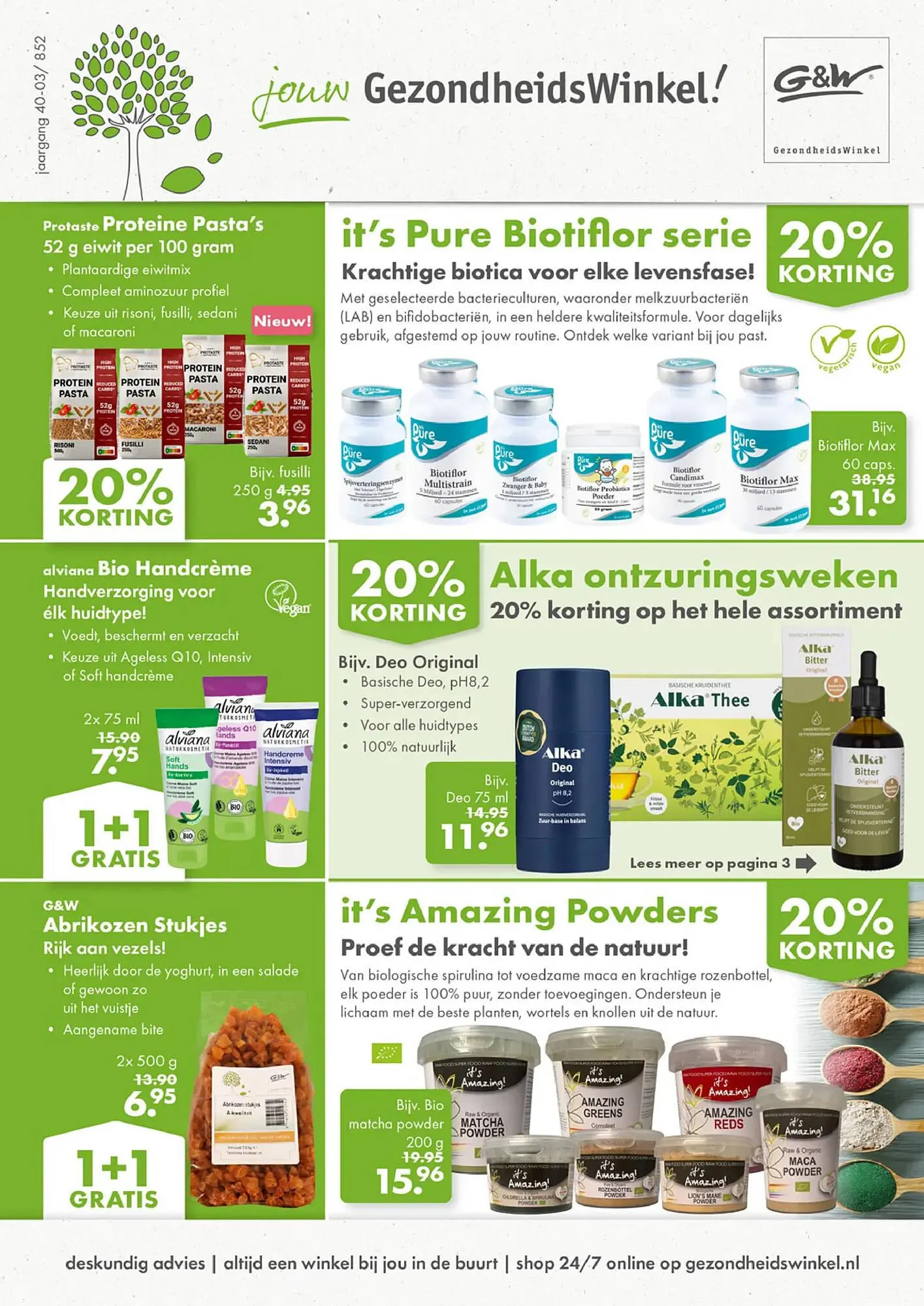 Gezond & Wel folder van 9 maart tot 29 maart 2026 - Folder pagina 1