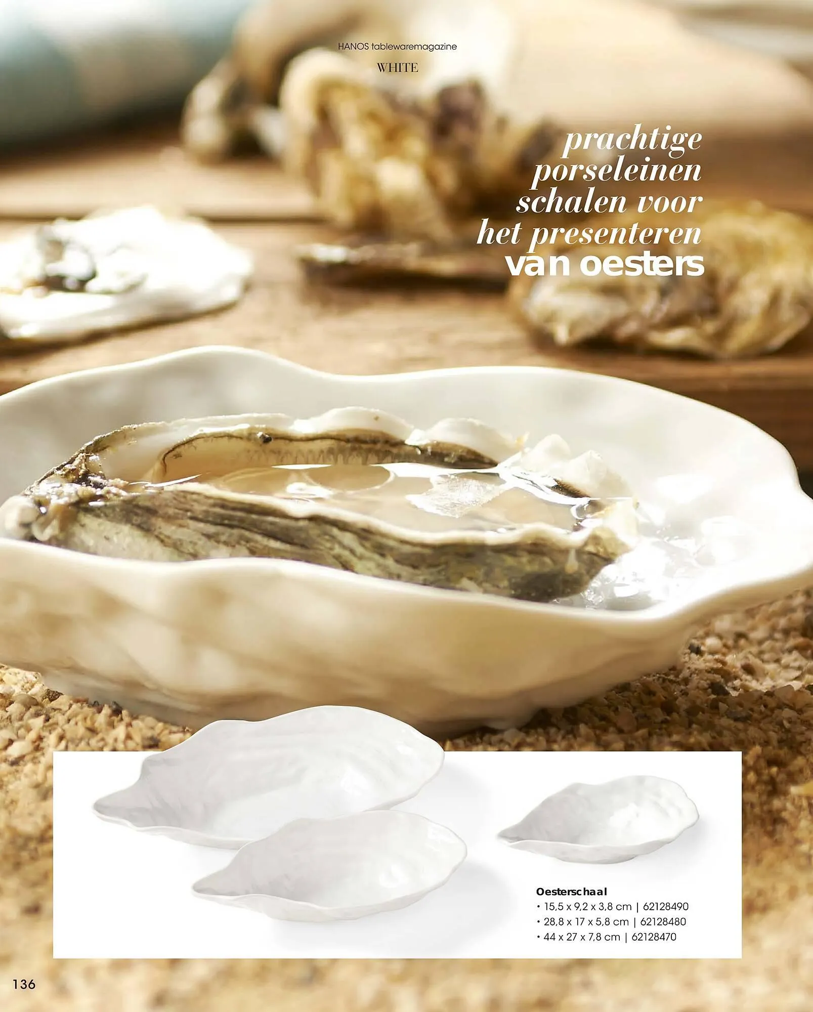 HANOS Tableware Magazine 2023-2024 van 1 januari tot 30 april 2024 - Folder pagina 136