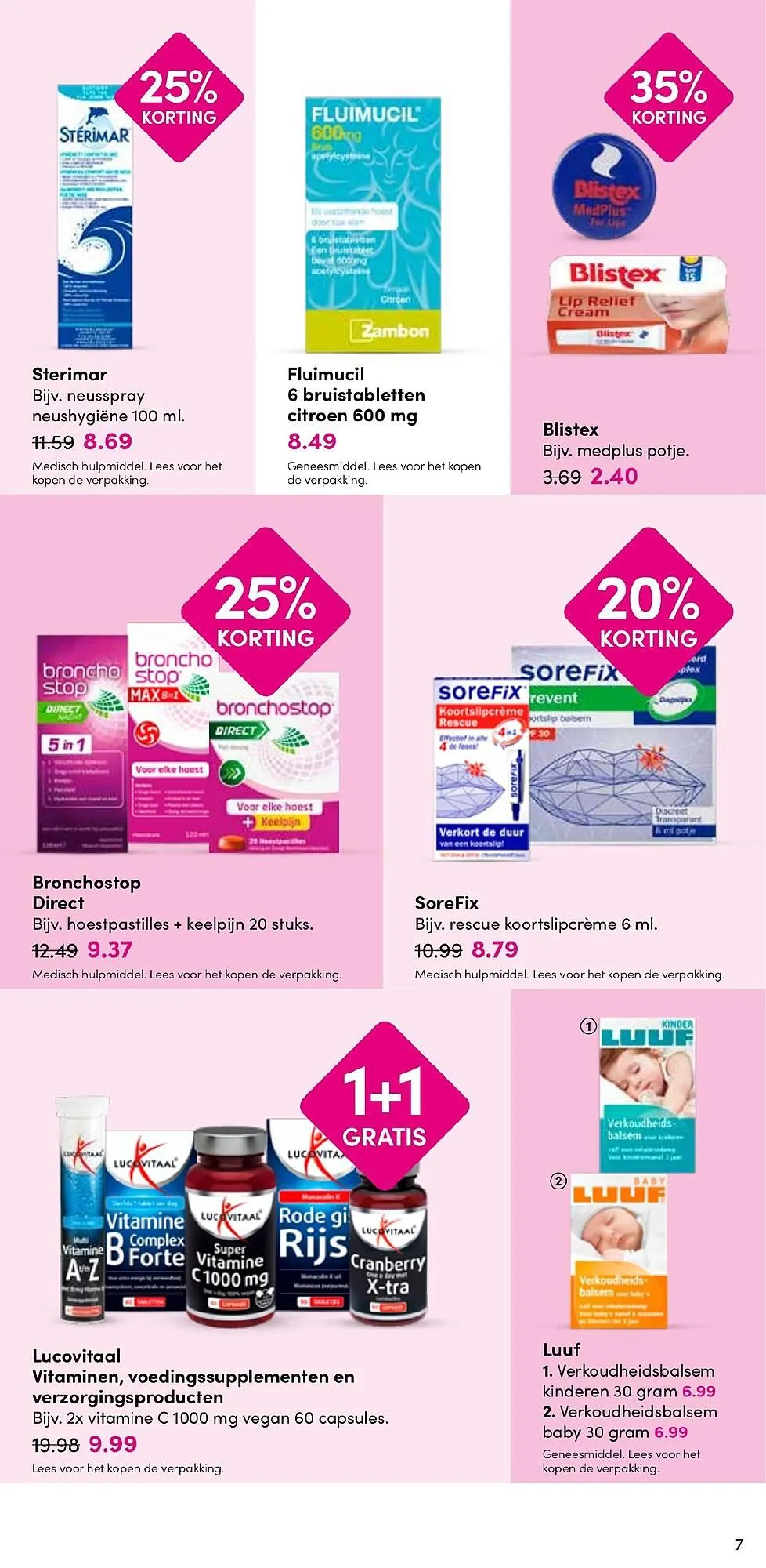 Drogisterij Visser folder van 23 februari tot 8 maart 2026 - Folder pagina 7