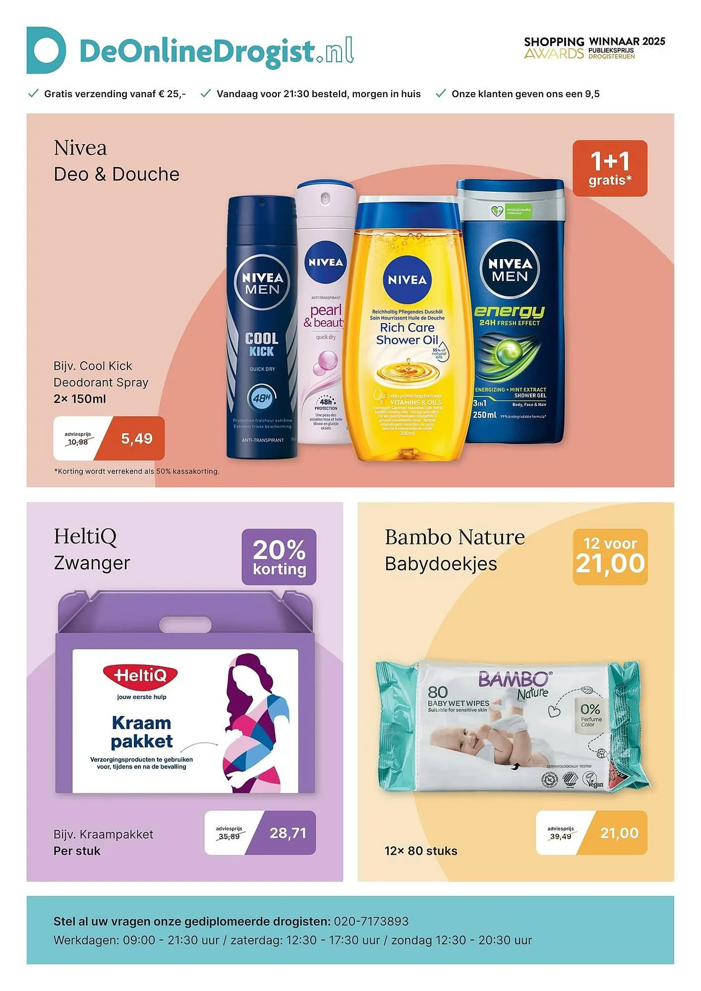 De Online Drogist folder - 1