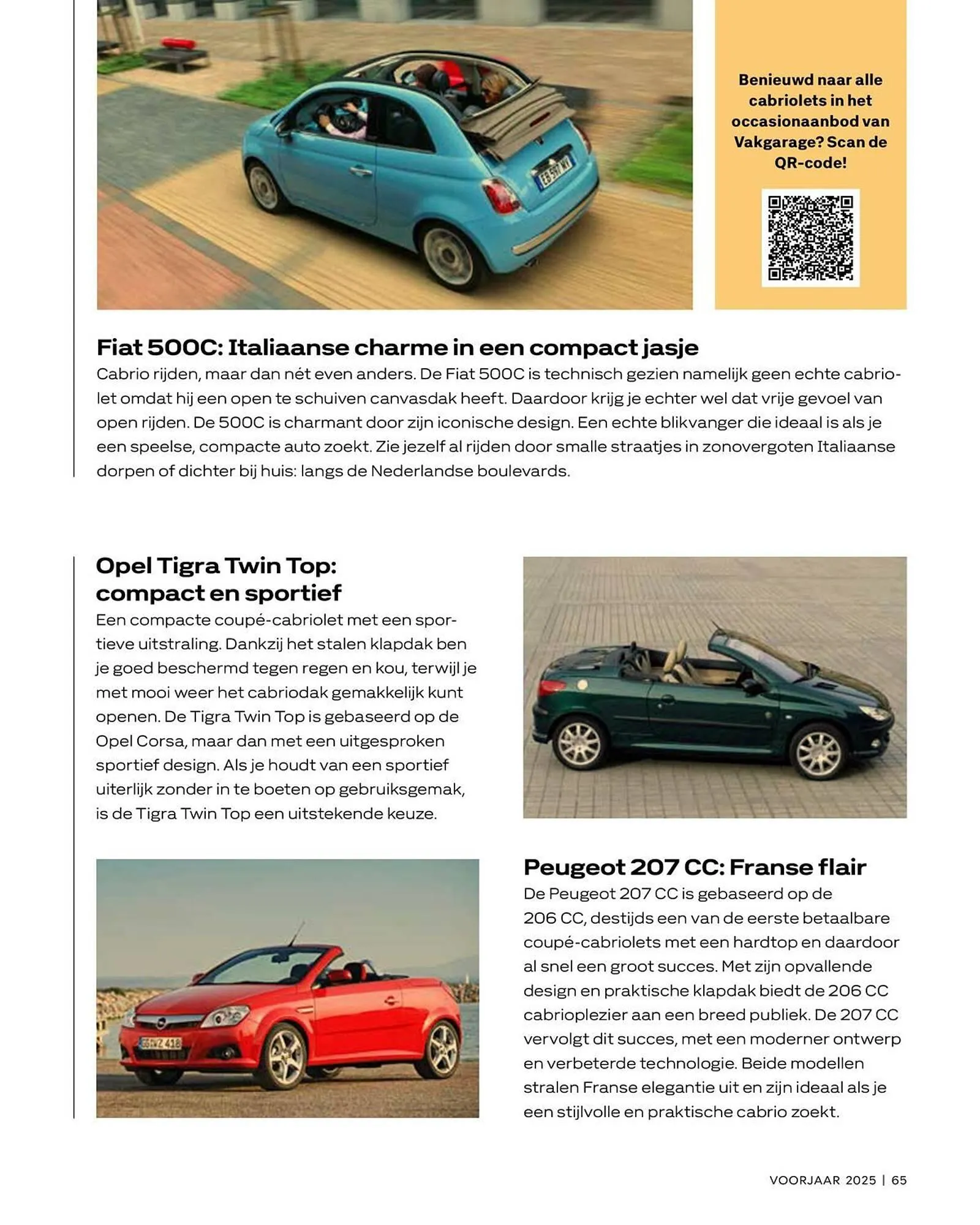 Vakgarage folder van 28 maart tot 30 april 2025 - Folder pagina 65