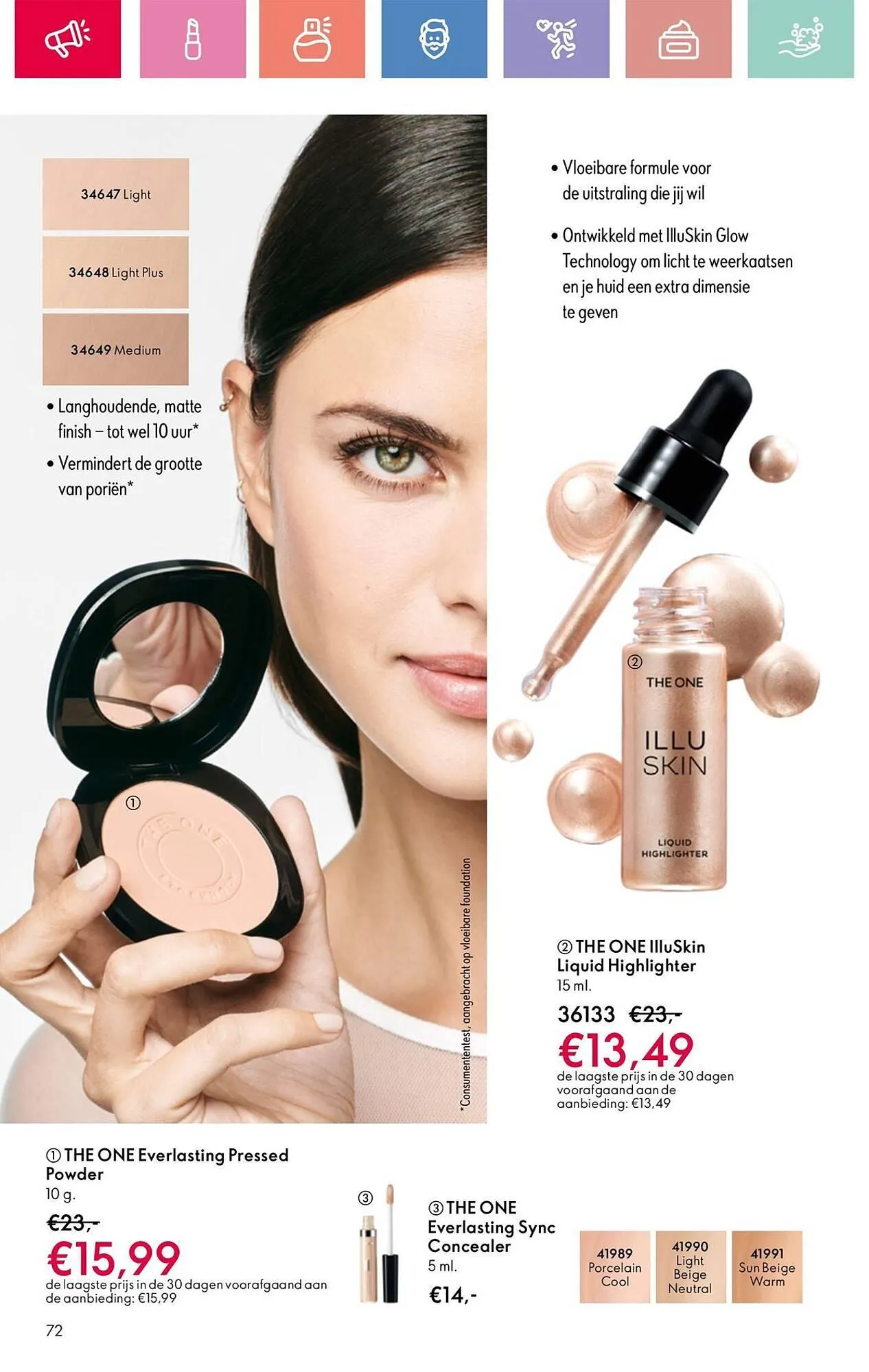 Oriflame folder van 22 juni tot 12 juli 2025 - Folder pagina 72