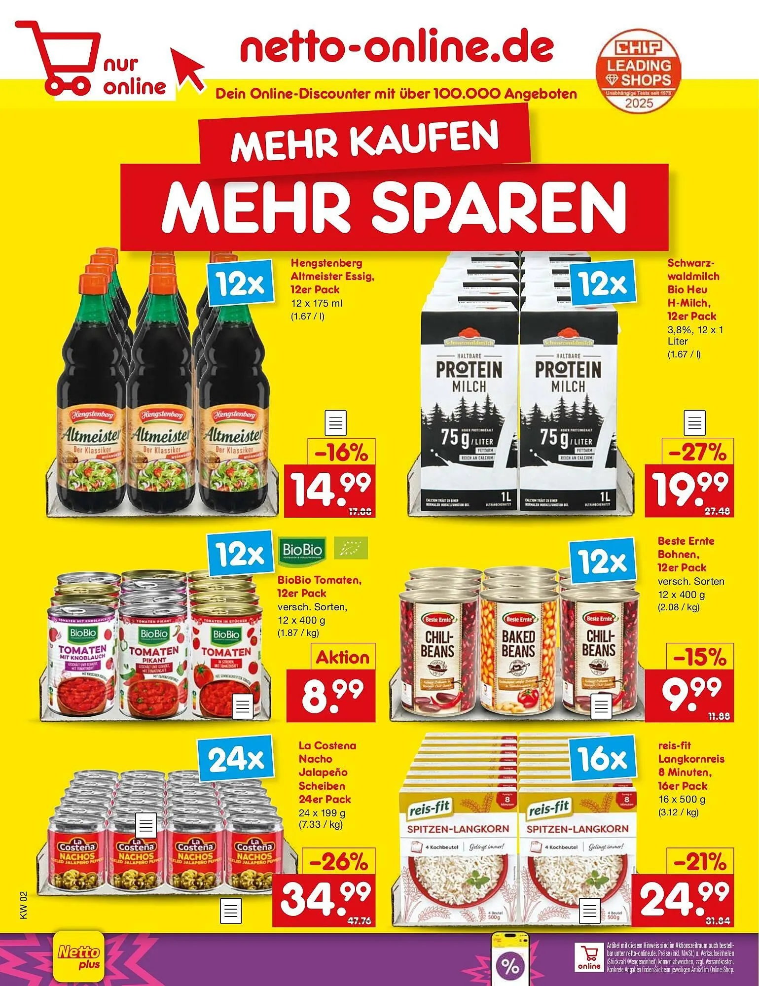 Netto Marken-Discount DE folder van 5 januari tot 10 januari 2026 - Folder pagina 58