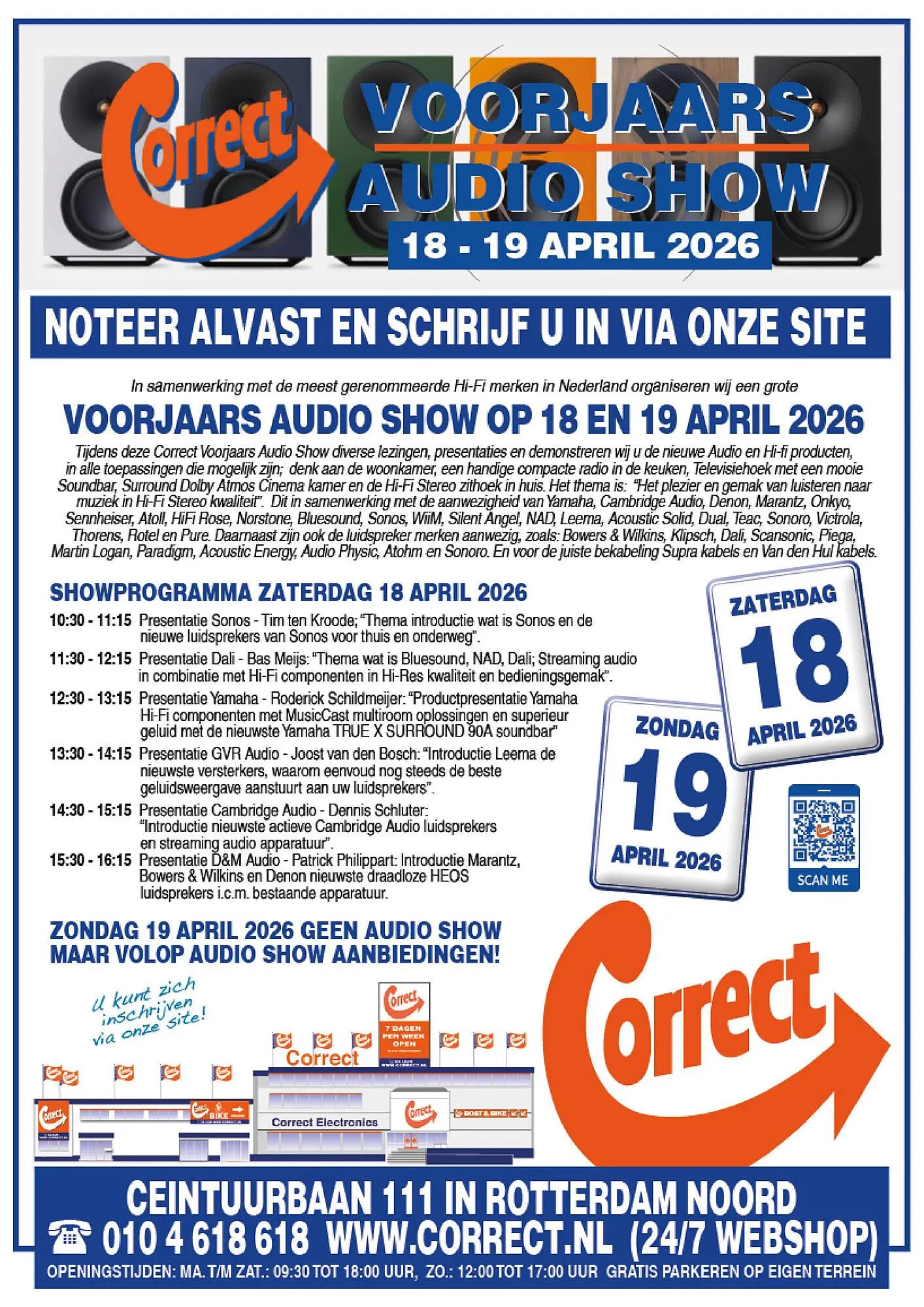 Correct folder van 12 april tot 18 april 2026 - Folder pagina 1