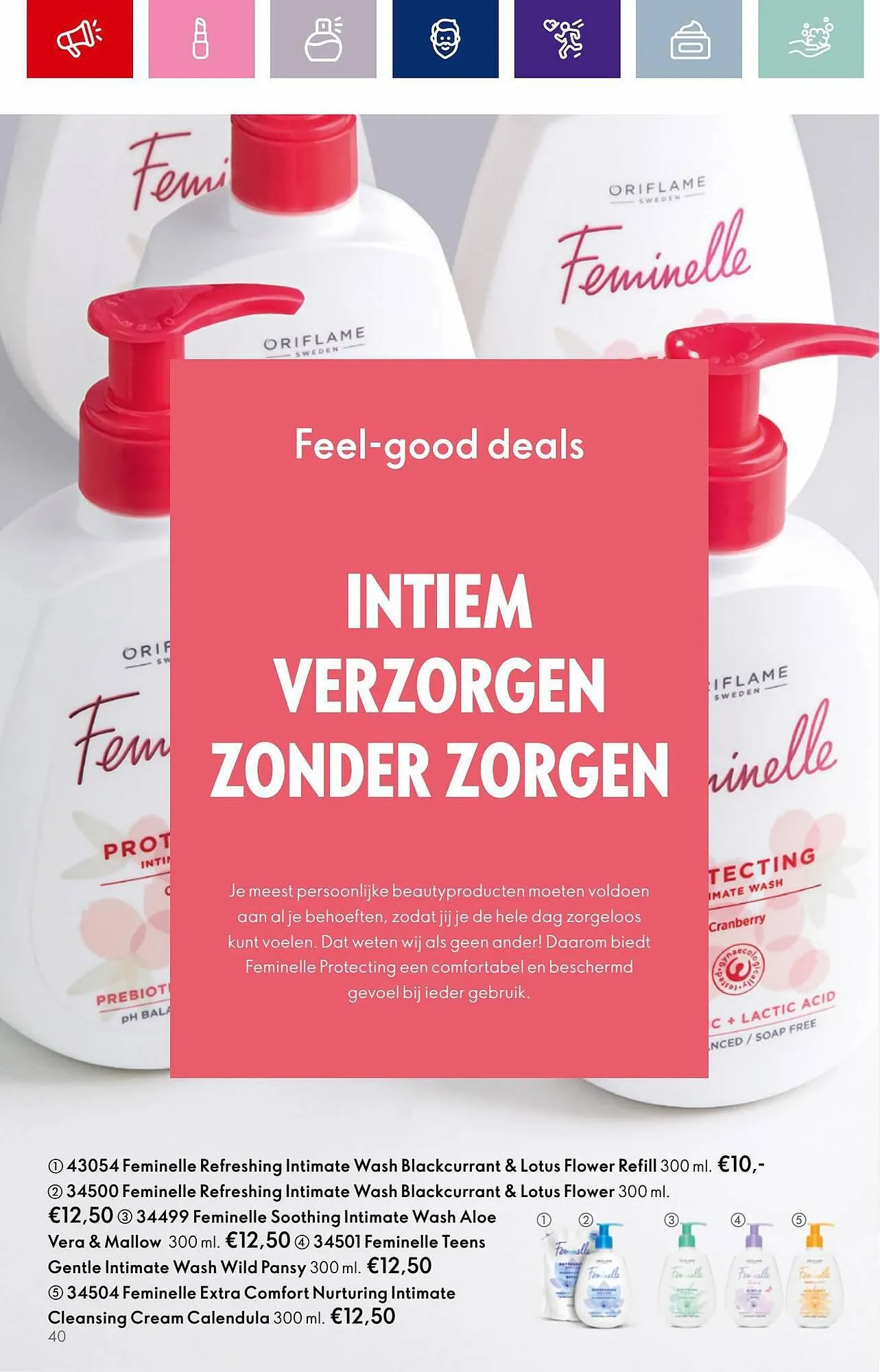 Oriflame folder van 22 augustus tot 12 september 2023 - Folder pagina 40