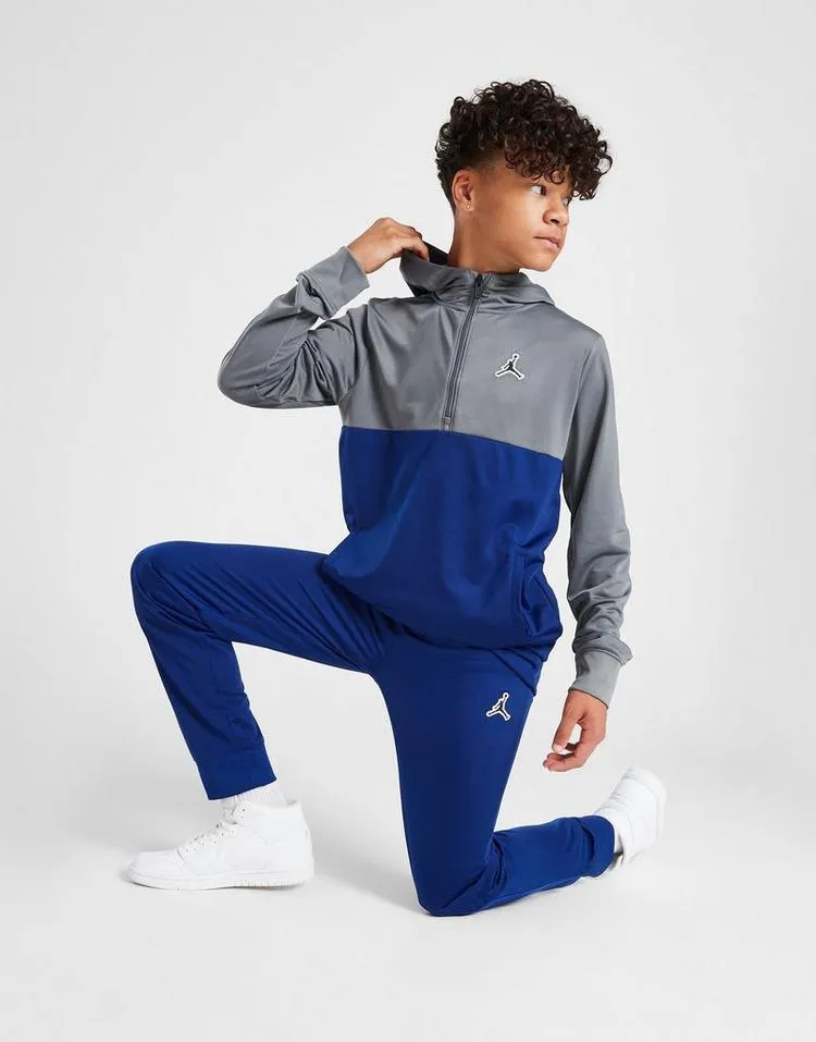 Jordan Jumpman Patch Logo Colour Block Tracksuit Junior