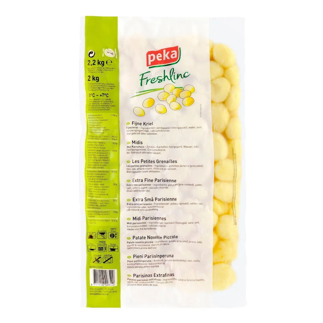 Fijne krielaardappelen