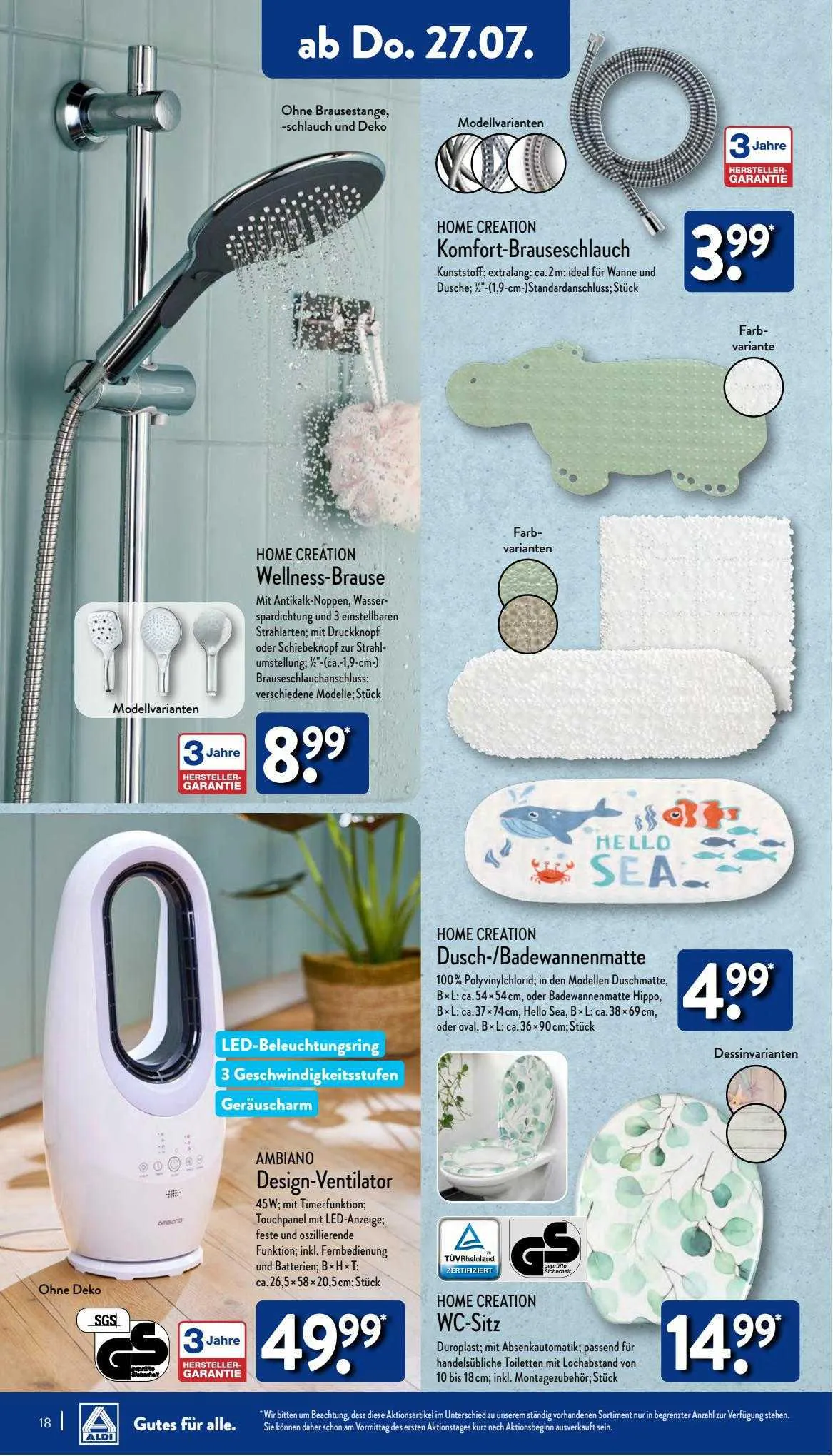 Aldi Duitsland Folder van 20 juli tot 26 juli 2023 - Folder pagina 18