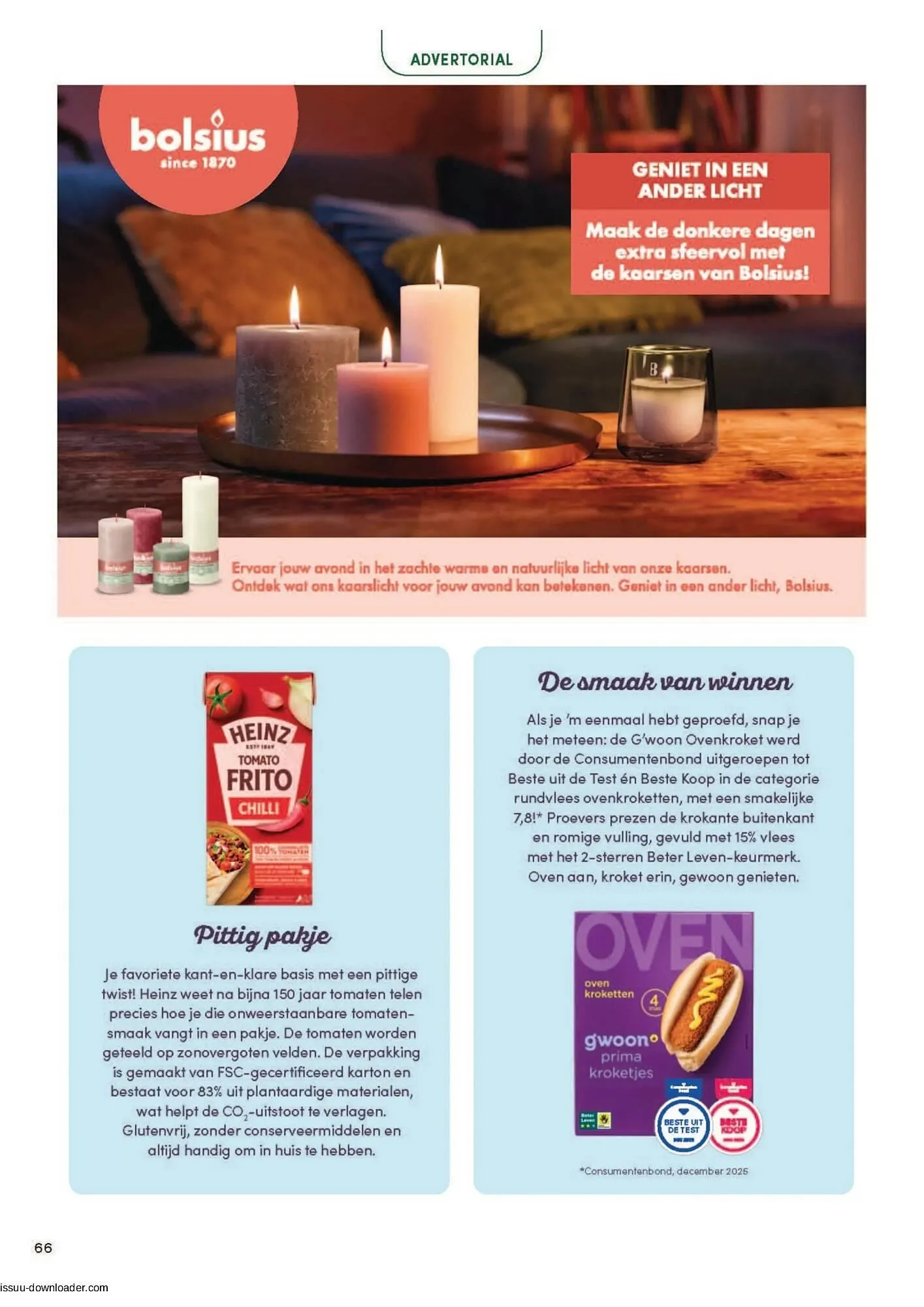 Boodschappen folder van 1 januari tot 31 januari 2026 - Folder pagina 66