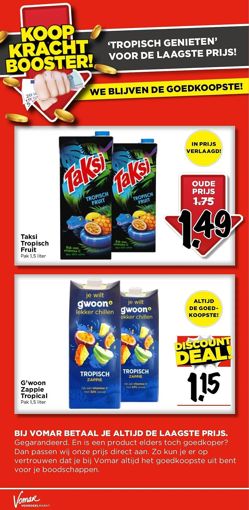 Vomar Voordeelmarkt weekend folder van 21 maart tot 23 maart 2024 - Folder pagina 30