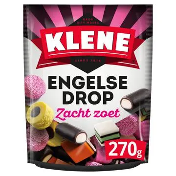Klene Engelse Drop Gemengde Drop Zak 270g