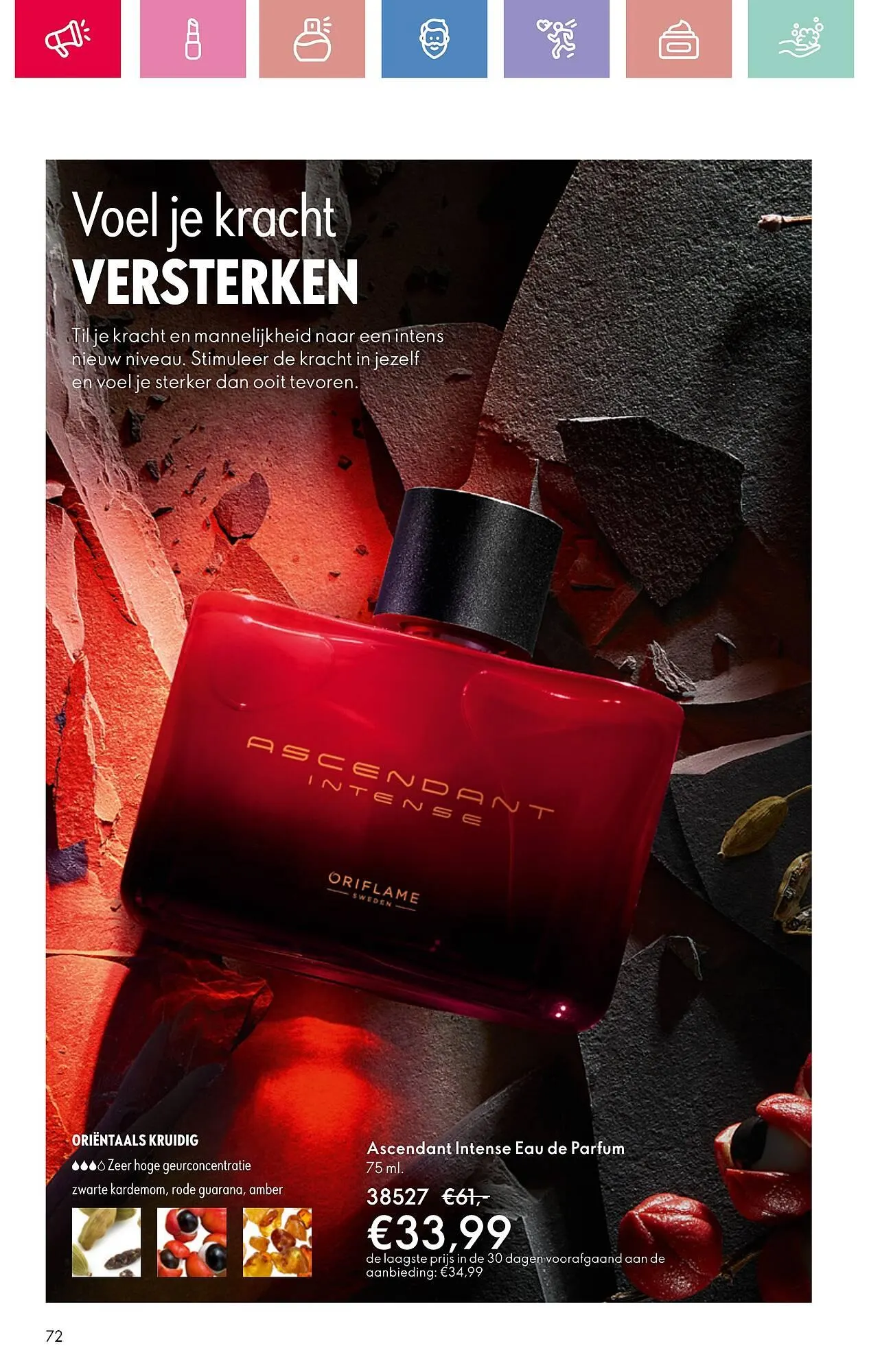 Oriflame folder van 31 maart tot 19 april 2025 - Folder pagina 72