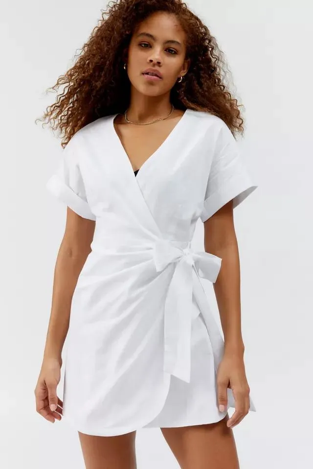 Glamorous Mini Wrap Dress
